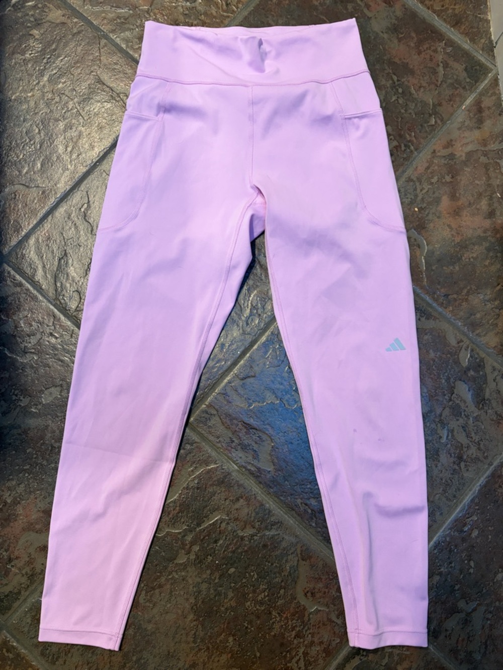 Adidas women’s pink Active Leggings M